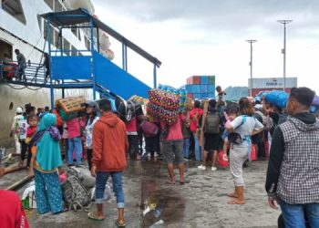 290 Ribu Orang Keluar Masuk Papua Melalui Pelabuhan Jayapura