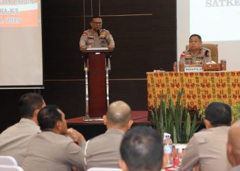 Kapolda Papua Pimpin Penandatanganan Pakta Integritas Dokumen DIPA Satker Jajaran