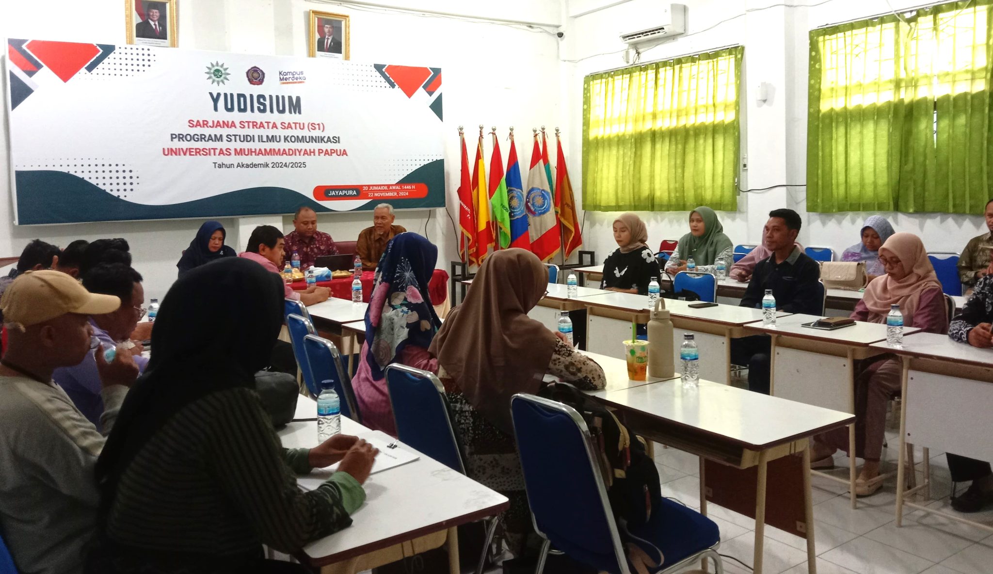 Rapat dan Silaturahmi, Rektor Baru UM Papua Bertekad Perkuat Tiga Pilar Utama