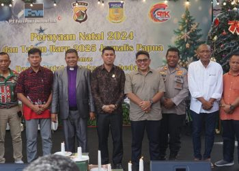 Wakil Ketua III DPR Papua Apresiasi Kegiatan Natal Jurnalis Papua, Tekankan Pentingnya Kolaborasi