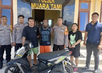 Polsek Muara Tami Amankan Pelaku dan Barang Bukti SPM Hasil Curanmor