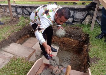 Momentum 170 Tahun Injil di Papua, Ketua DPRP Ikut Meletakan Batu Pertama Pembangunan Gedung GKI Pengharapan Jayapura