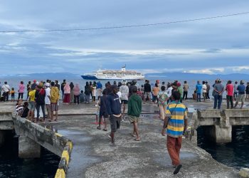 KM Dorolonda Singgah di Waren, Bukti Komitmen Pelni Perluas Jaringan di Indonesia Timur