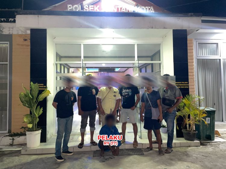 Tim Paniki Polsek Sentani Kota berhasil mengamanan RY (18) seorang pelaku curanmor. (Foto: Istimewa)