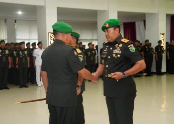 Tongkat Komando Danrem 172/PWY Beralih, Pangdam Sampaikan Pesan Khusus