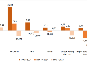 Perekonomian Papua Turun 1,53  Persen, Lapangan Usaha Konstruksi Masih Dominan