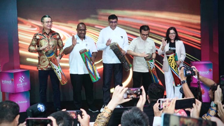 Indosat atau IOH meresmikan AI Experience Center (AIEC) di Jayapura, Provinsi Papua. (Foto: Darul Muttaqin)