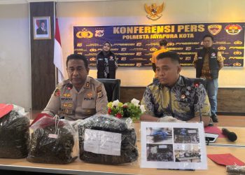 Polresta Jayapura Bongkar Modus Baru Peredaran Ganja, Paket Tujuan Papua Tengah dan Papua Barat Daya Digagalkan