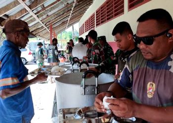 Dapur Lapangan TMMD: Sinergi TNI dan Masyarakat untuk Kesejahteraan Bersama