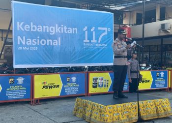 Kapolresta Jayapura Kota Pimpin Upacara Hari Kebangkitan Nasional ke-117