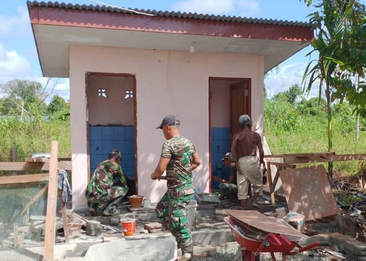 Pengerjaan fisik, sasaran Sumur Bor dan MCK umum dipastikan rampung sesuai target. (Foto: NM)