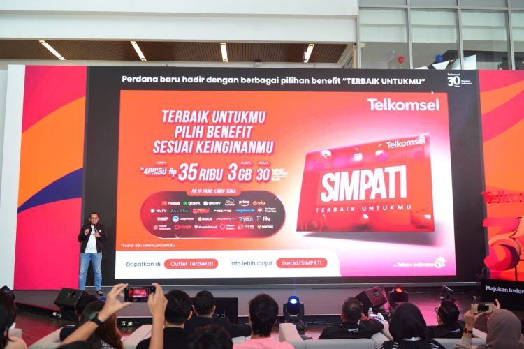Momen ulang tahun kali ini, Telkomsel meresmikan evolusi brand SIMPATI, kartu prabayar ikonik yang pertama kali diluncurkan pada 1997. (Foto: Istimewa)