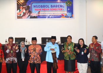 “Ngobrol Bareng Media”: Kemenag Papua Dorong Komunikasi Publik yang Transparan