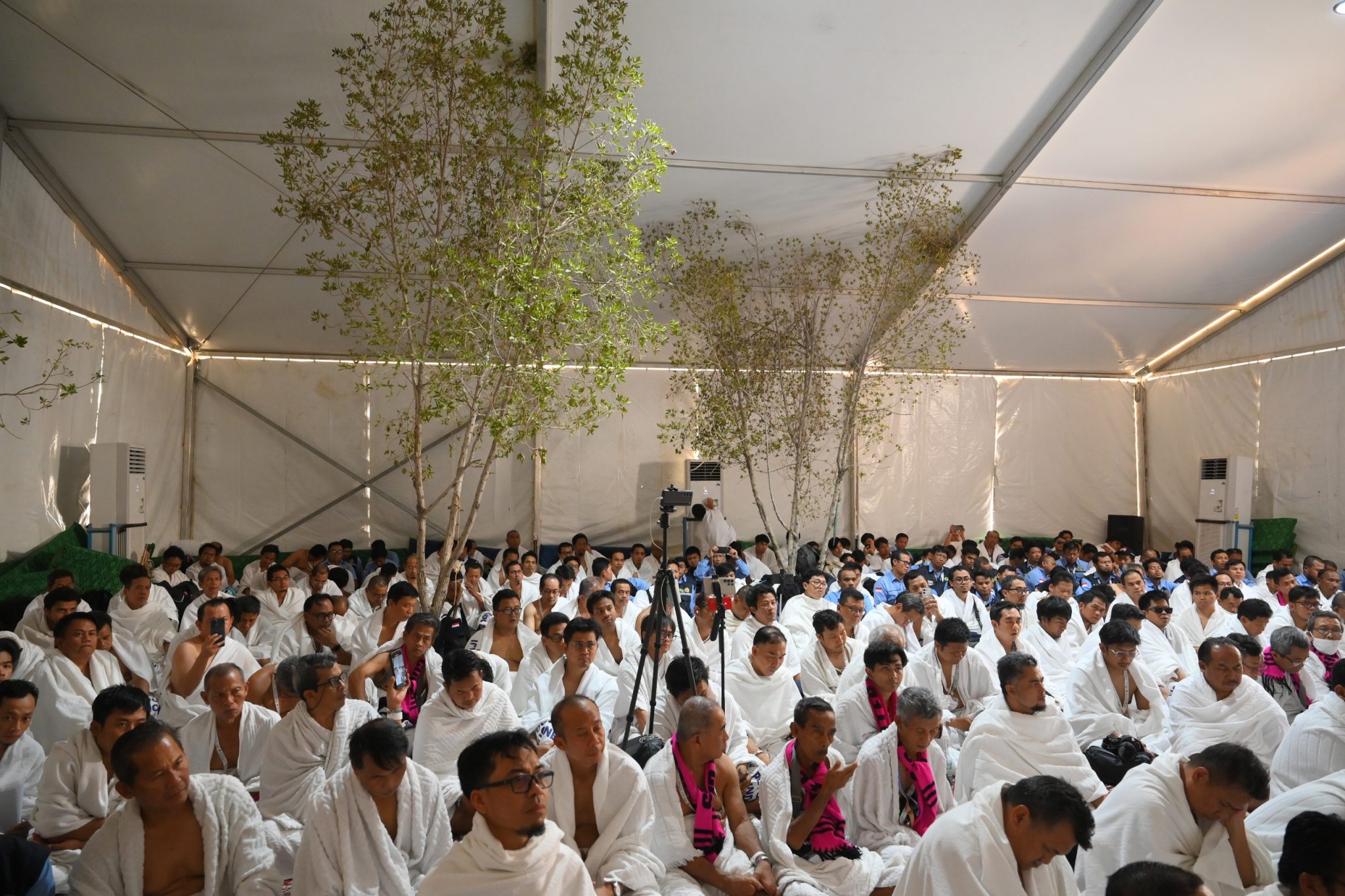 1.392 Jemaah Haji Indonesia Diungsikan ke Tenda Khusus Kerajaan Saat Wukuf di Arafah