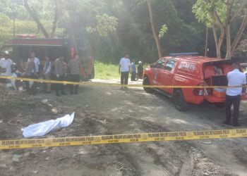 Mayat Pria Tanpa Identitas Ditemukan di Depan Lapangan Tembak Kotaraja