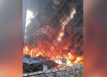 Kebakaran Hanguskan Tiga Rumah di Dok VII Jayapura