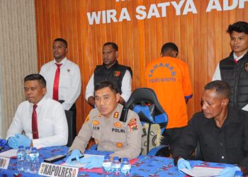 Polres Waropen Ungkap Kasus Pencurian di Kampung Paradoi, Pelaku Berhasil Diringkus dalam Waktu Kurang dari 24 Jam