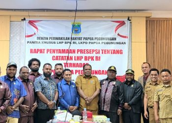Pansus LHP BPK DPR Papua Pegunungan Dorong OPD Tuntaskan Temuan dan Rekomendasi BPK sebelum 60 hari berakhir