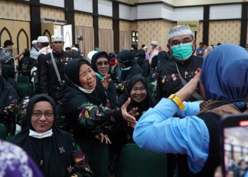 Kloter Terakhir, 268 Jemaah Haji Papua Pulang ke Tanah Air Lewat Debarkasi Makassar