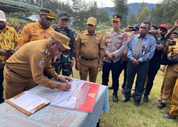 Pemkab Puncak Resmi Luncurkan Koperasi Merah Putih untuk Penguatan Ekonomi Kerakyatan