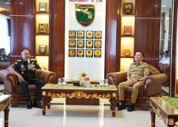 Pangdam XVII/Cenderawasih Terima Kunjungan Pj Gubernur Papua, Bahas Sinergi Keamanan dan PSU