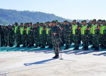 Kodam XVII/Cenderawasih Kerahkan 2.875 Personel Amankan PSU Papua