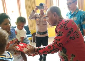 Pemkab Mamberamo Raya Luncurkan Program GENTING untuk Cegah Stunting di Hari Anak Nasional 2025
