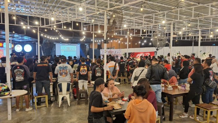 Perayaan Anniversary ke-23 Jayapura Tiger Motor Club (JTMC) yang digelar di Esgepark Jayapura. (Foto: Istimewa)