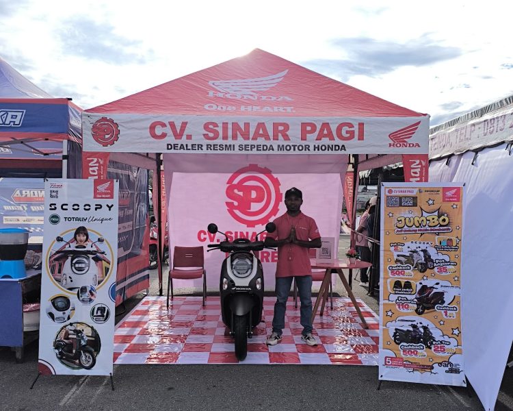 Astra Motor Papua turut ambil bagian dalam memeriahkan Perayaan Ulang Tahun ke-3 Provinsi Papua Tengah. (Foto: Istimewa)