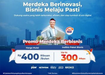 Rayakan 80 Tahun Indonesia Merdeka, Telkom Berikan Promo Berlangganan Paket  Indibiz