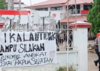 Coretan Aspirasi hingga Kericuhan: Warga Merauke Desak Internet Normal