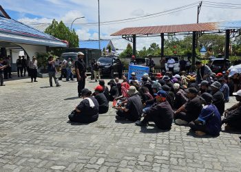 Aksi Damai Barikade 98 di Keerom Berlangsung Aman, Polisi Terapkan Pengamanan Ketat