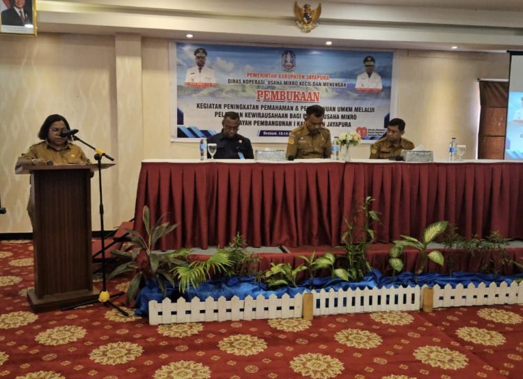 Pelatihan Kewirausahaan bagi pelaku usaha mikro di wilayah Pembangunan Satu. (Foto: Istimewa)