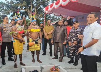 Ondoafi Yerry Hamadi Hibahkan Lahan untuk Pembangunan Dapur Sehat Program Makan Bergizi Gratis di Jayapura