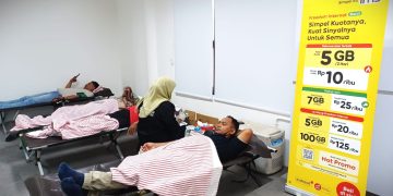 Indosat Dukung Kesehatan Masyarakat Jayapura Lewat Program Donor Darah