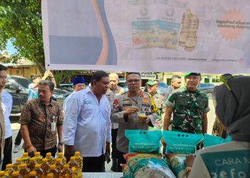 Jaga Kestabilan Harga Kapolda Papua Resmikan Launching Gerakan Pangan Murah di Masjid Al Aqsa Sentani