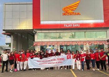 Semarak HUT RI ke-80, Honda Fajar Baru Gelar Lomba Meriah di Abepura
