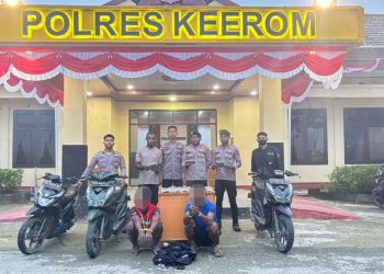 Patroli Malam Polres Keerom Gagalkan Peredaran 31 Bungkus Ganja