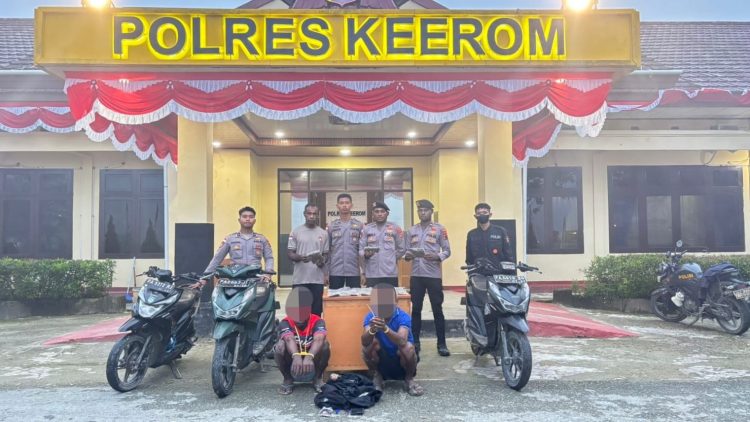 Polres Keerom berhasil menggagalkan upaya peredaran narkotika jenis ganja saat melaksanakan patroli dialogis. (Foto: Istimewa)