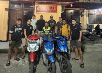 Polres Jayapura Tangkap Remaja Spesialis Curanmor, Amankan Tiga Motor Hasil Curian