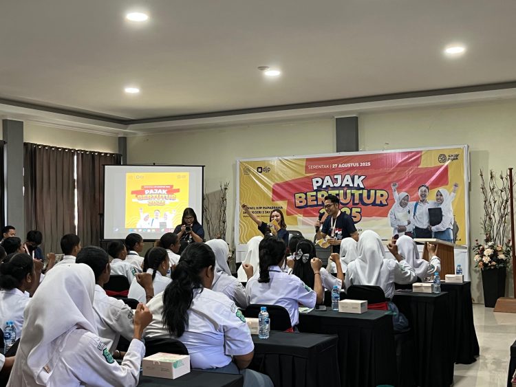 Kegiatan edukasi perpajakan bagi pelajar. (Foto: Istimewa)