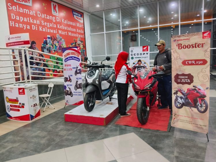 Astra Motor memamerkan dua unit andalan Honda yang menjadi primadona di kelasnya. (Foto: Istimewa)