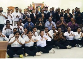 Tiga Pimpinan Hadir dalam Pembekalan Mahasiswa Wunukkal-Wanon di Jayapura