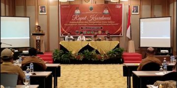 8 Kabupaten Ikut Rakor Data Kepemudaan, Olahraga, Pariwisata, dan Ekonomi Kreatif yang Digelar Pemprov Papua Tengah