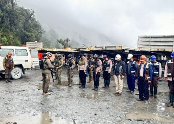 Aparat Gabungan Gelar Sweeping Antisipasi Pendulang Liar di Tembagapura