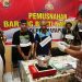 Empat Tersangka, Ratusan Gram Ganja dan Sabu Dimusnahkan Polres Jayapura