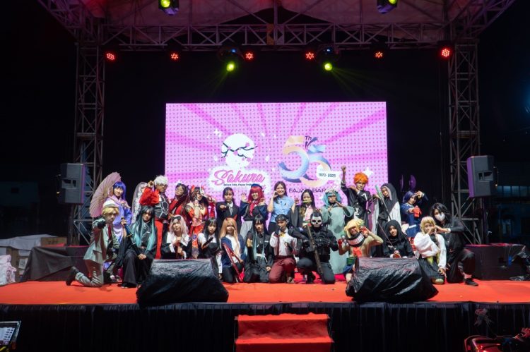 Cosplay & Coswalk Competition menghadirkan suasana penuh warna dan energi di panggung perayaan HUT ke-55 Honda Fajar Baru. (Foto: Istimewa)