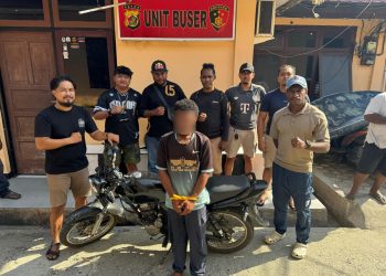 Polres Jayapura Amankan JK, Remaja 18 Tahun Tersangka Pencurian Motor