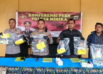 Pelaku Gorok Leher Korban di Timika Ditangkap Polisi, Terancam 15 Tahun Penjara