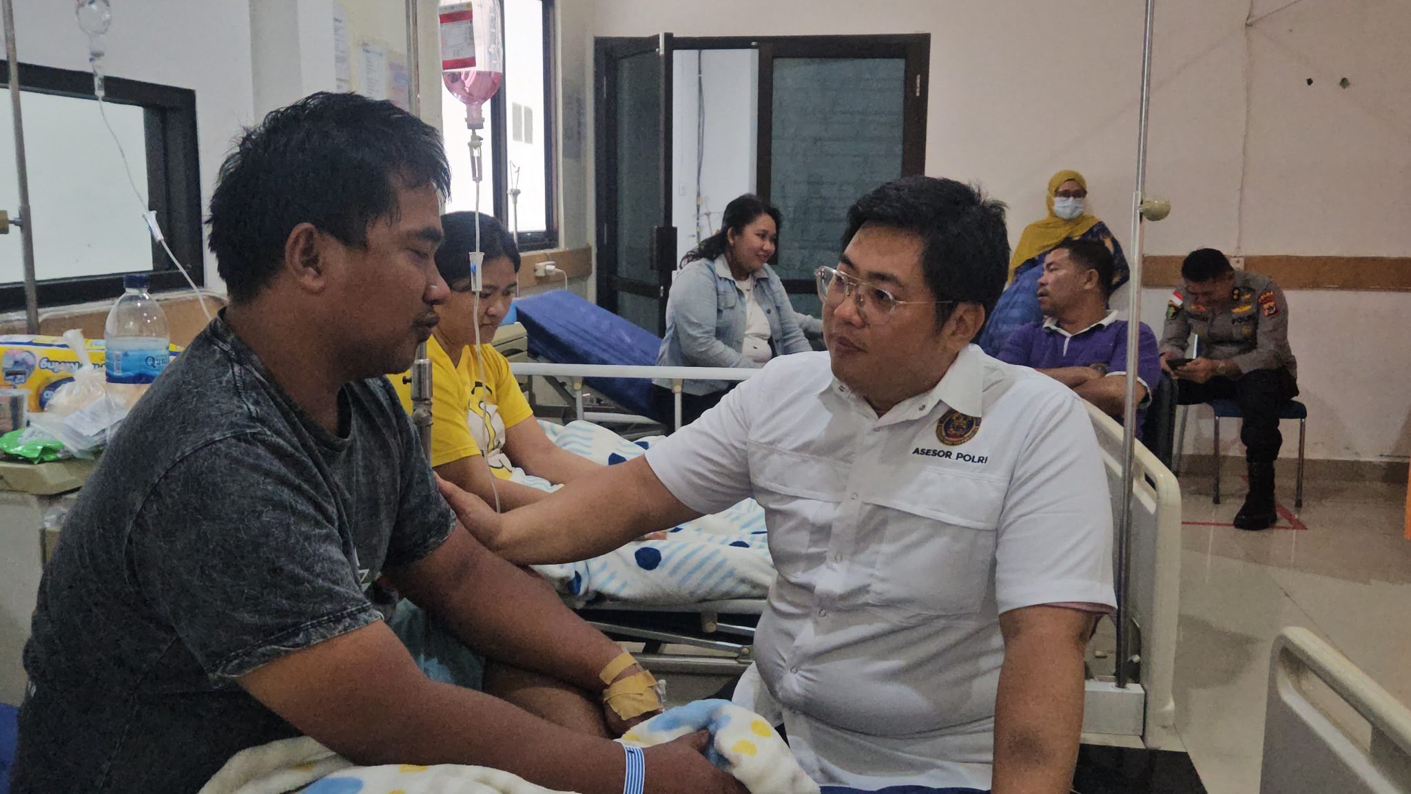 Polda Papua Gelar Trauma Healing untuk Korban Kerusuhan Yalimo di RS Bhayangkara